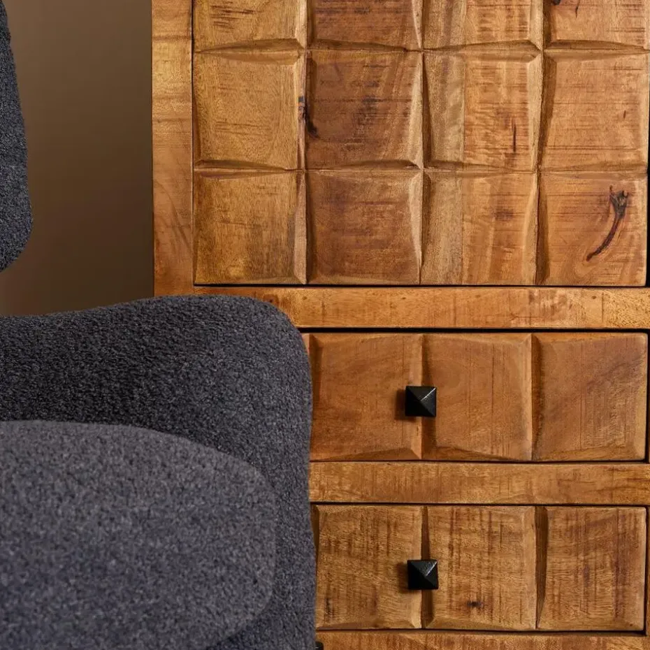 StarFurn - Kabinet Brandy - 100 cm - naturel