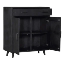 StarFurn - Kabinet kast Omaha - 100 cm - zwart