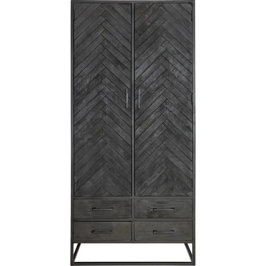 StarFurn - Kabinet New York - 90 cm - zwart