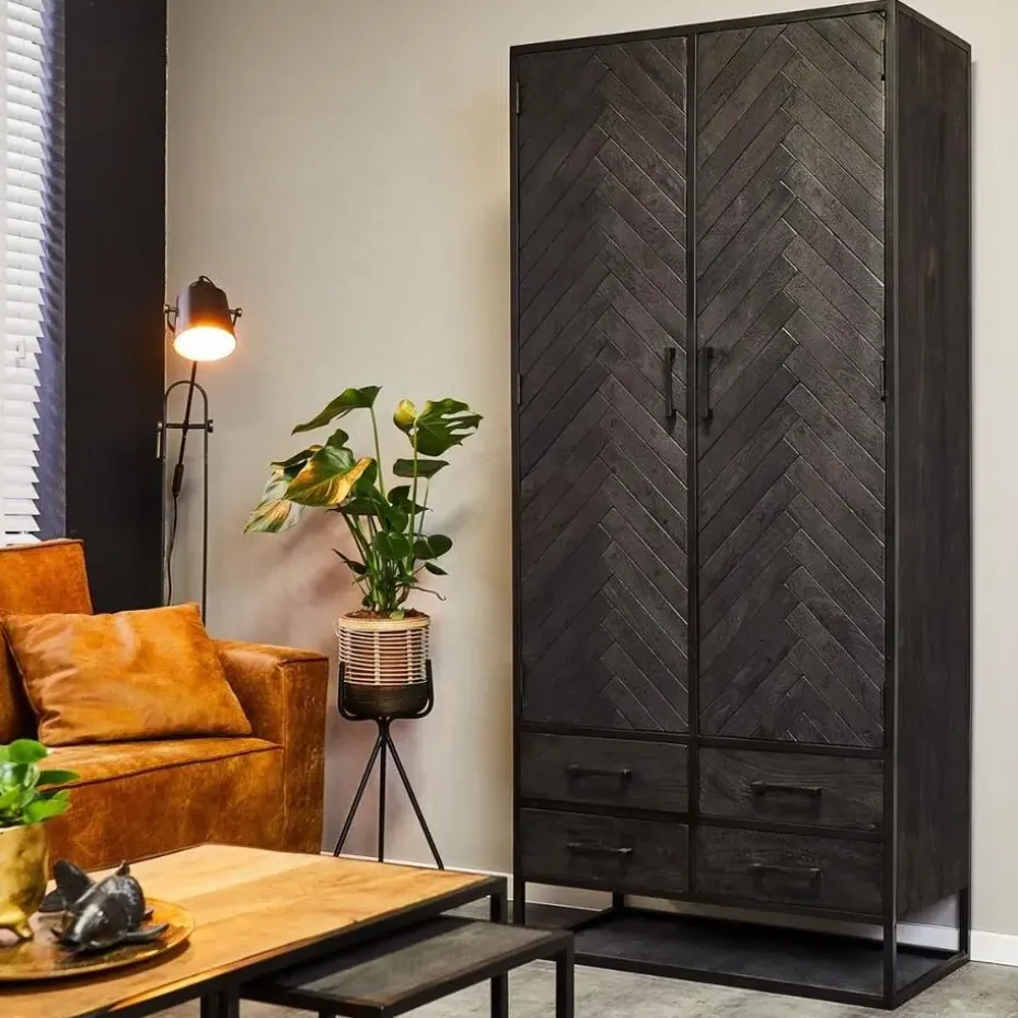 StarFurn - Kabinet New York - 90 cm - zwart