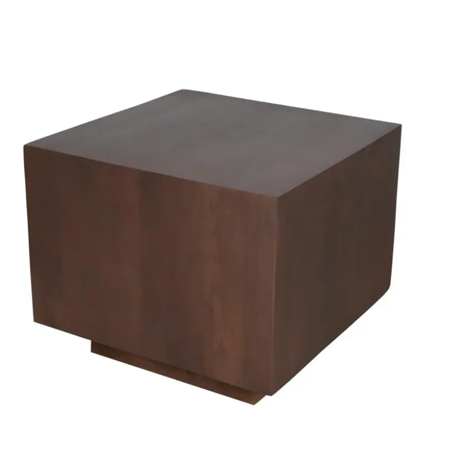 StarFurn - Livia vierkante salontafel - 56 cm - walnoot