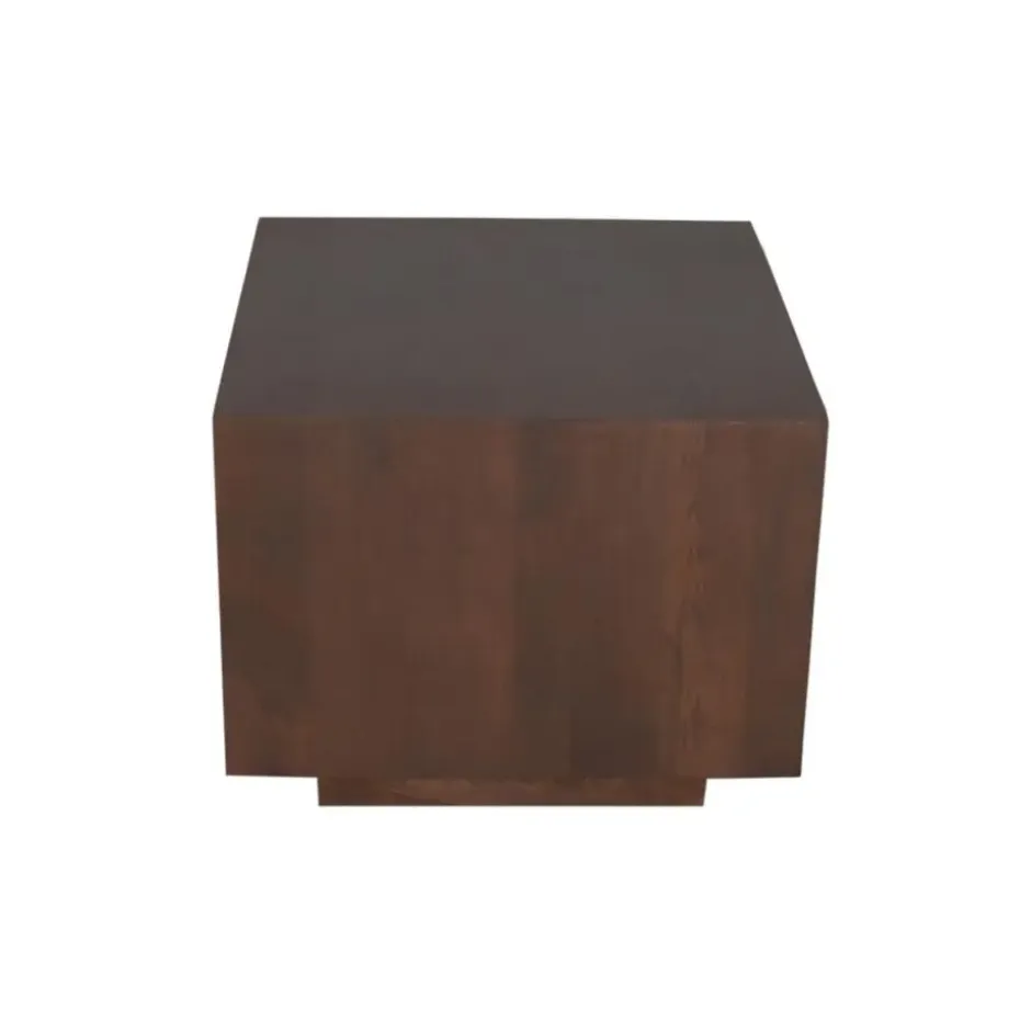 StarFurn - Livia vierkante salontafel - 56 cm - walnoot