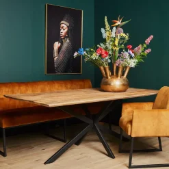 StarFurn - Rechthoekige eettafel Arlington - 240 cm - naturel