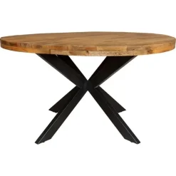 StarFurn - Ronde eettafel Denver - ø110 cm - naturel