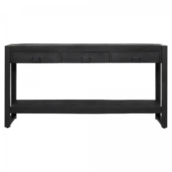 StarFurn - Sidetable Boaz - 150 cm - zwart