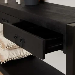 StarFurn - Sidetable Boaz - 150 cm - zwart