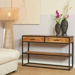 StarFurn - Sidetable Denver - 120 cm - naturel