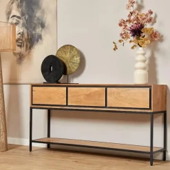 StarFurn - Sidetable RichWood 150 cm - naturel