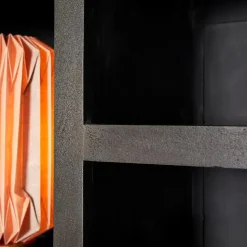 StarFurn - Vakkenkast Brussel XL 160 cm - zwart