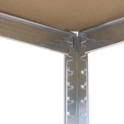 Stellingkast / Magazijnstelling - Zilver - 5 planken