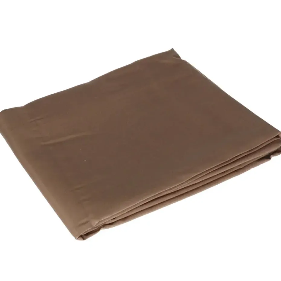 Stof Textile Tafelkleed - 180 x 180 cm - khaki - Tafellaken