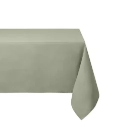 Stof Textiles Tafelkleed - 145 x 200cm - salie groen - Tafellaken