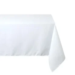 Stof Textiles Tafelkleed - 145 x 200 cm - wit - Tafellaken