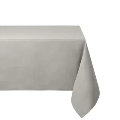 Stof Textiles Tafelkleed - 145 x 200 cm - lichtgrijs - Tafellaken