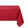 Stof Textiles Tafelkleed - 145 x 200 cm - rood - Tafellaken
