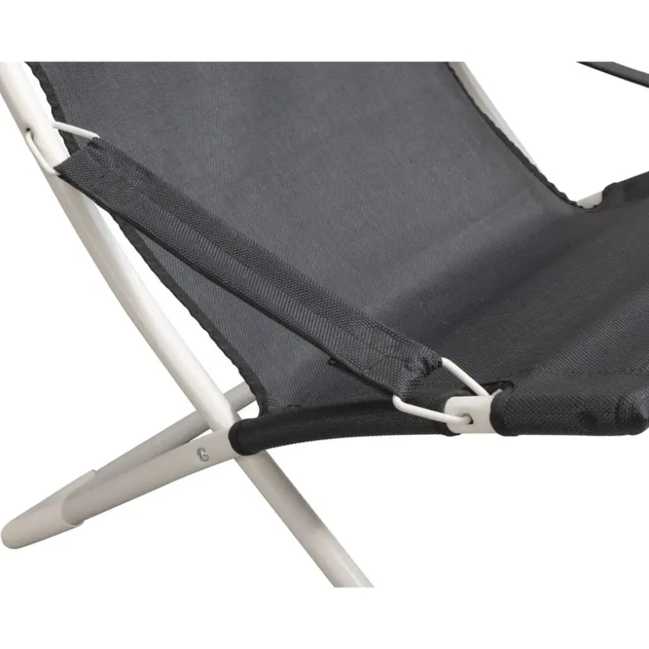 Strandstoel Rimini - antraciet