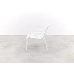 Stripe Loungestoel - Wit