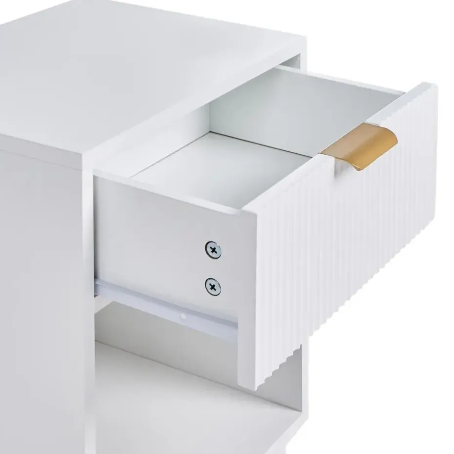 SUMMERVILLE - Nachtkastje - Lichthout - MDF