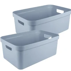 Sunware opbergbox Sigma - kunststof - 45L - lichtblauw