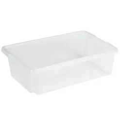 Sunware opslagbox kunststof - 30L - transparant - 59x39x17cm