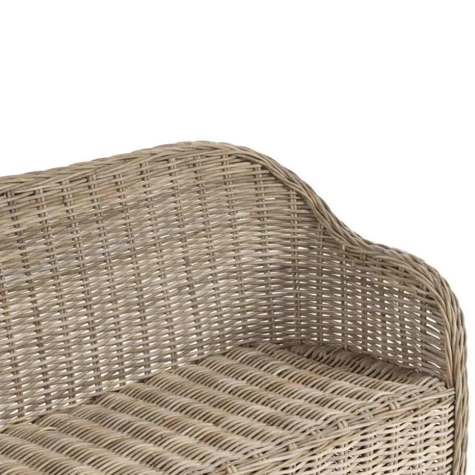 SUSUA - Tuinbank - Gebroken wit - 150 cm - Rotan