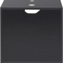 SUZANO - Badkamermeubel - Zwart - 44 x 40 cm - MDF