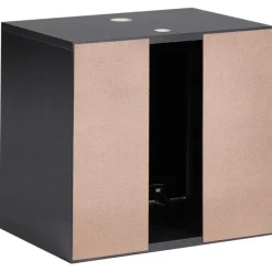 SUZANO - Badkamermeubel - Zwart - 44 x 40 cm - MDF