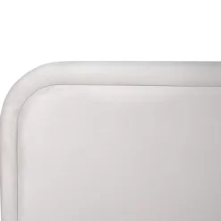 SUZETTE - Tweepersoonsbed - Lichtgrijs - 140 x 200 cm - Polyester