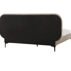 SUZETTE - Tweepersoonsbed - Beige - 140 x 200 cm - Polyester