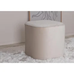 Svea - Arlo poef - velvet - beige