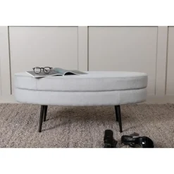 Svea - Axel hocker - rib - grijs