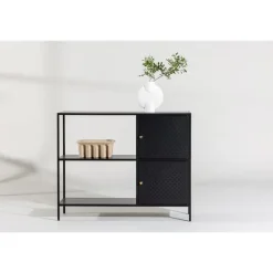 Svea - Camilla wandkast - 100 x 75 cm - zwart