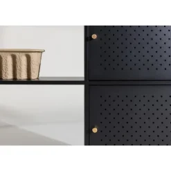 Svea - Camilla wandkast - 100 x 75 cm - zwart