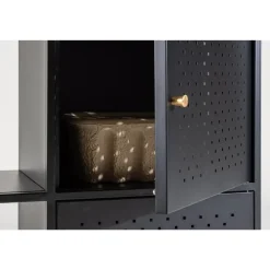 Svea - Camilla wandkast - 100 x 75 cm - zwart