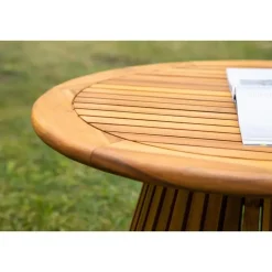 Svea - Catalina ronde loungetafel - ø70 cm - naturel