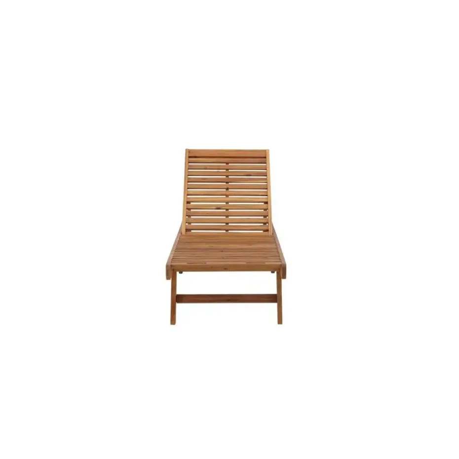 Svea - Cemre ligbed op wielen - acaciahout - naturel