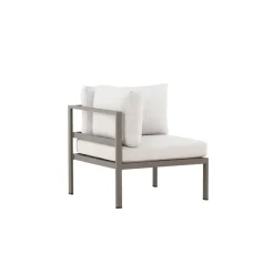 Svea - Diego bank module hoek - bruin/beige