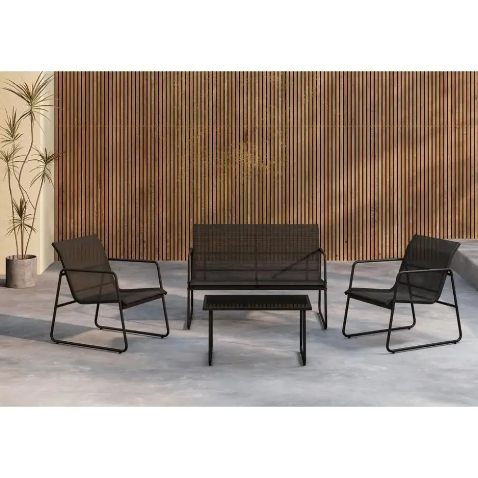 Svea - Ethan loungeset - zwart