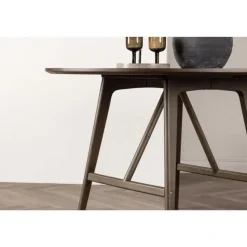 Svea - Isabella ronde eettafel - ø100 cm - donkerbruin