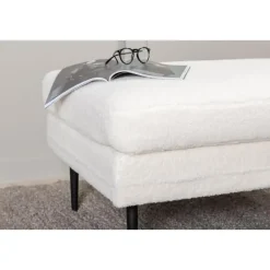 Svea - Kira hocker - teddy - wit