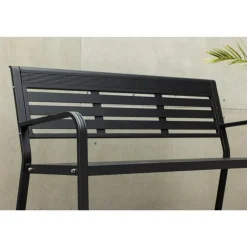 Svea - Layla tuinbank - 125 cm - zwart