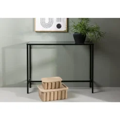 Svea - Leon sidetable - 100 cm - zwart