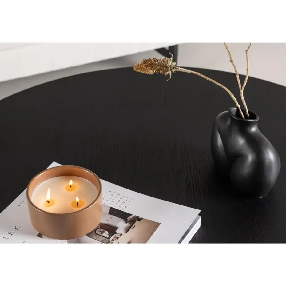 Svea - Marina ronde salontafel - ø 100 cm - zwart