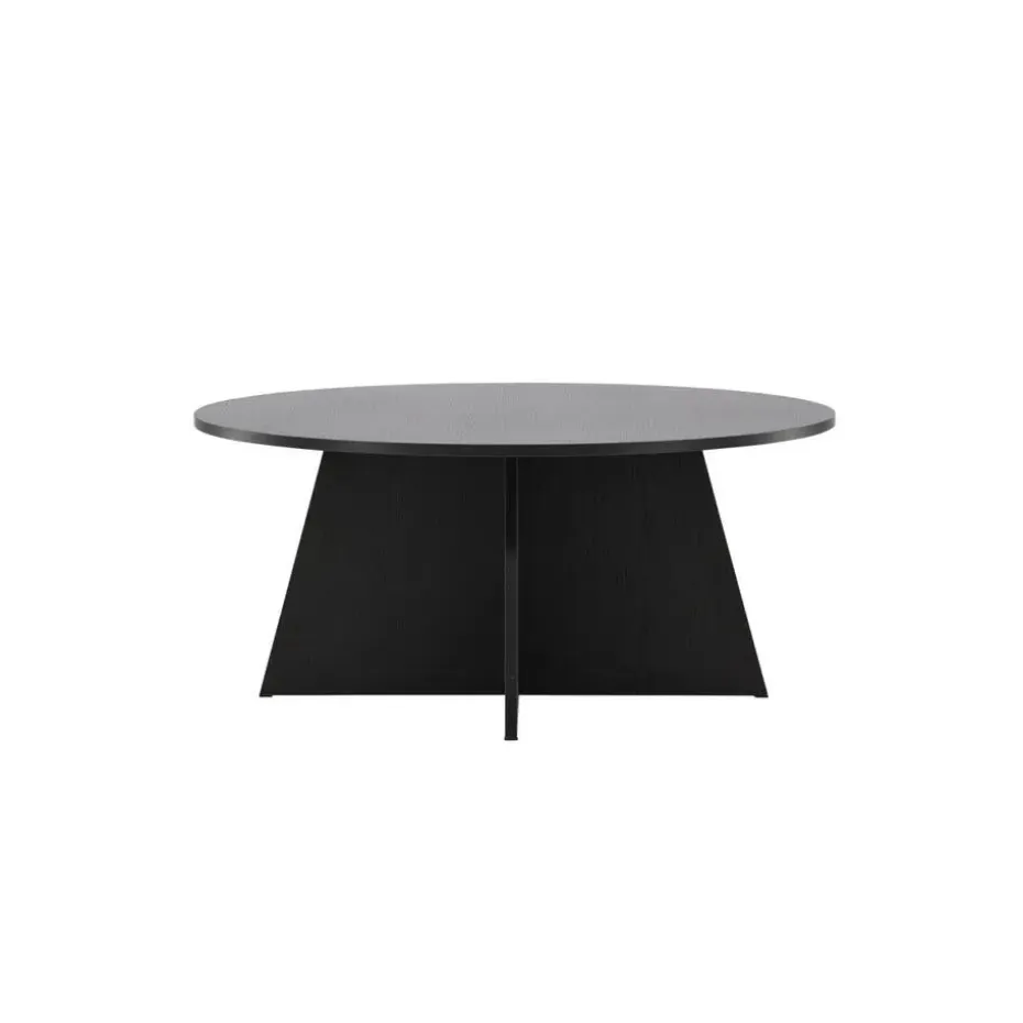 Svea - Marina ronde salontafel - ø 100 cm - zwart