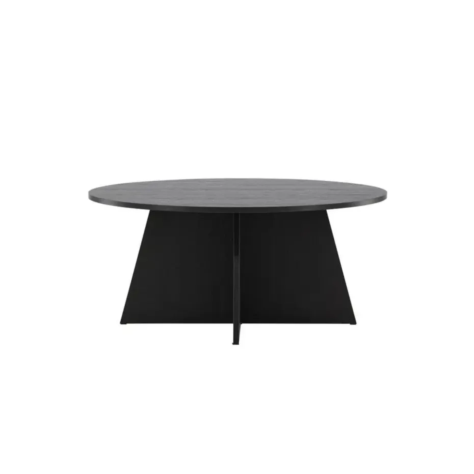 Svea - Marina ronde salontafel - ø 100 cm - zwart