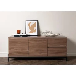 Svea - Niko dressoir - 138 cm - walnoot