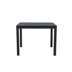 Svea - Pavel tuintafel uitschuifbaar - 160/240 x 100x75 cm - zwart