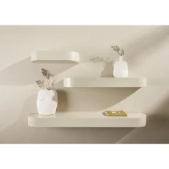 Svea - Rocco wanplanken - set van 3 - beige