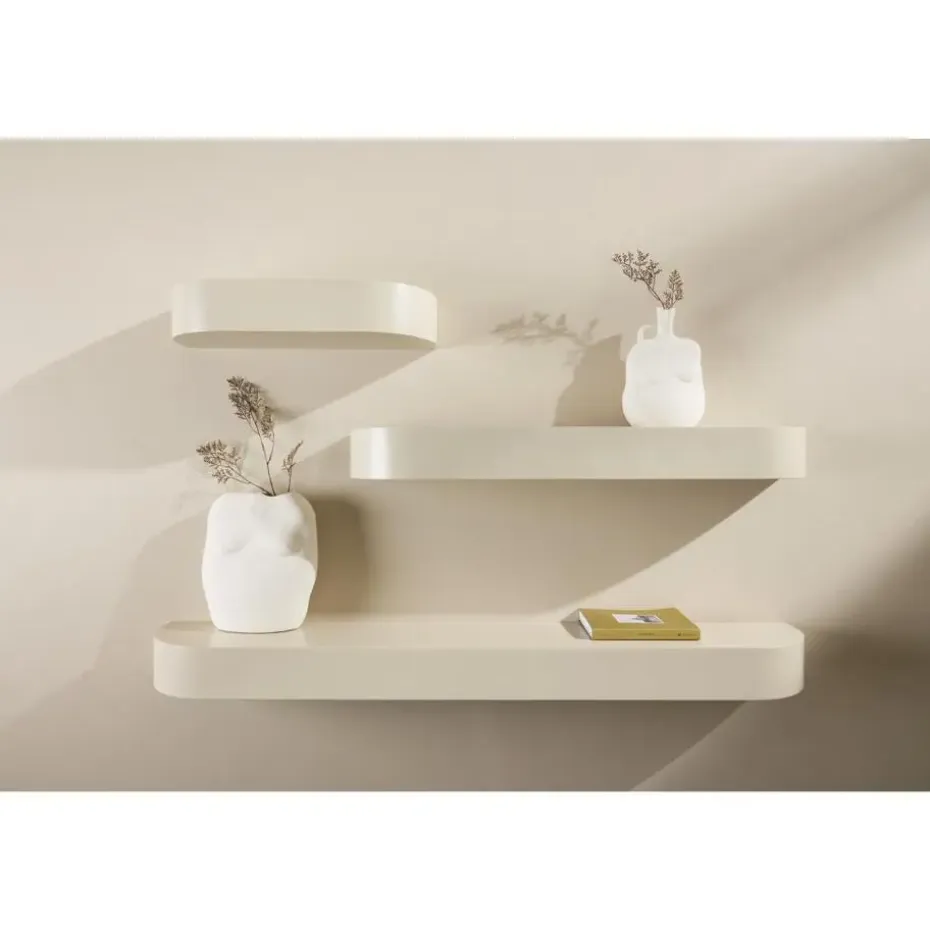 Svea - Rocco wanplanken - set van 3 - beige