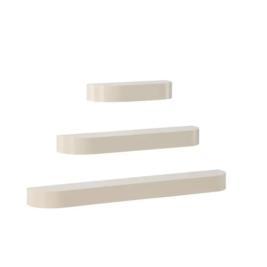 Svea - Rocco wanplanken - set van 3 - beige
